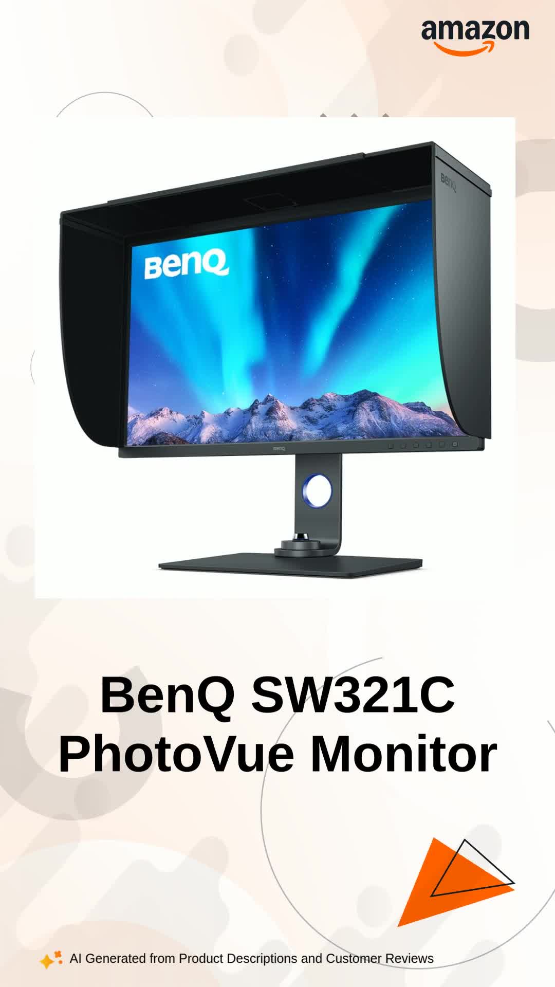 BenQ SW321C 32” PhotoVue Photographer Monitor | 4K, IPS | Screen
